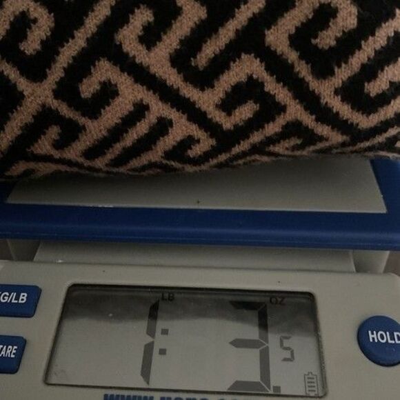 River Island Geo Pattern Open Front Cardigan Women Size M Brown - Picture 11 of 11